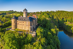 Schloß Voigtsberg bietet Besucher/innen viele Erlebnisse. Foto: © Museen Schloss Voigtsberg